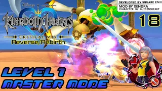 [18] Kurt Zisa {Level 1 Master Mode} - Kingdom Hearts: Critical Mix (PC) - Reverse/Rebirth