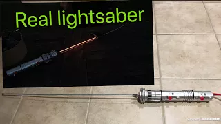 Real Homemade Lightsaber Part 1 (Not Clickbait)