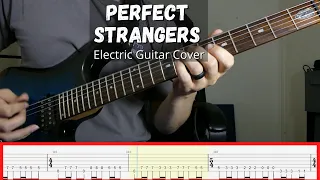 Rockstar Read along #1: Perfect Strangers (Deep Purple) Cover with On Screen Tabs