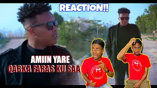 AMIIN YARE - QABKA FARAS KU SAARAY | NEW SOMAIL MUSIC 2021 (OFFICIAL MUSIC VIDEO) - REACTION VIDEO!