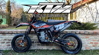 KTM EXC 530 Supermoto Build | Ktm Tunning Story