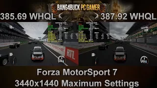 Nvidia Forza MotorSport 7 Game Ready Driver Test 385.69 Vs 387.92 | GTX 1080Ti | i7 5960X