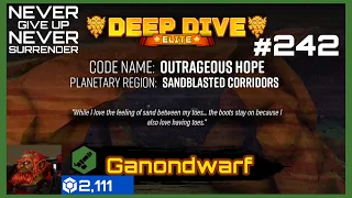 Outrageous Hope | Elite Deep Dive Week #242 | Deep Rock Galactic