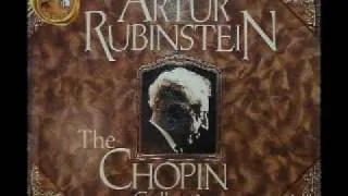 Arthur Rubinstein - Chopin Op. 42 In A Flat (The 'Two Four' Waltz)