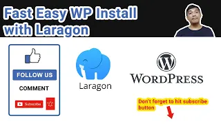 Laragon Fast Easy WordPress Install in Local Host Environment Step by step 2021