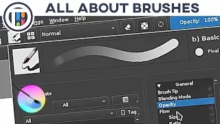 All About BRUSHES in KRITA!