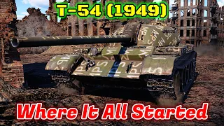 Stock To Spaded - T-54 (1949) - Best Stock Tank... Ever? Should You Crew It? [War Thunder]