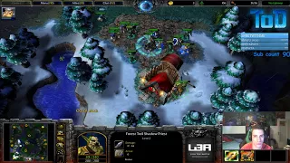 Warcraft III #362 - Nort Human vs Human (Melting Valley)