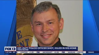 Off-duty officer shot, killed in his home