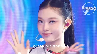 [CLEAN MR Removed] NewJeans (뉴진스) - Super Shy @Inkigayo SBS 230716 MR제거