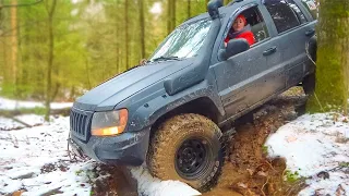 OFF ROAD Что может девушка на Jeep Cherokee против мужиков на бездорожье