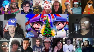 SMG4: Christmas Wars! Reaction Mashup