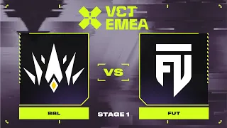 BBL vs FUT | Карта 2 | VALORANT Champions Tour 2024: EMEA Stage 1