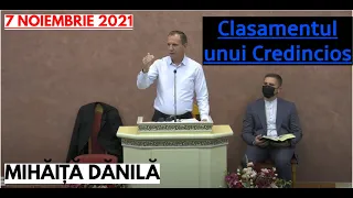 Mihăiță Dănilă - Clasamentul unui Credincios || 7 NOIEMBRIE 2021 || PREDICĂ 2021