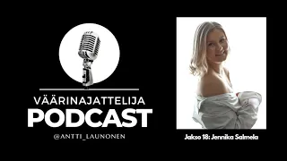 Väärinajattelija -podcast, jakso 18: Jennika Salmela (Hormoniterveys ja syklinen naiseus)