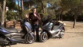 Motosx1000: Comparativa Yamaha XMAX 300 Vs. Honda Forza 300