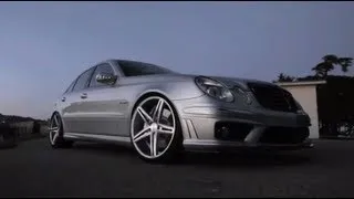 Mercedes Benz AMG E55 on 20" Vossen VVS-CV5 Concave Wheels | Rims