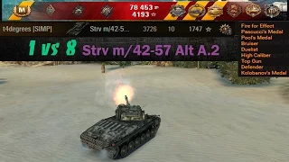 1 vs 8 Strv m42 57 Alt A 2