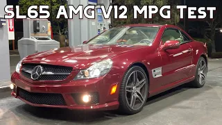 Mecedes-Benz SL65 AMG Real World Fuel Economy Test