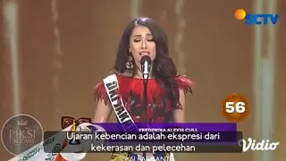 SPEECH FREDERIKA CULL | PUTERI INDONESIA 2019