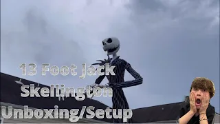 13 Ft Jack Skellington Unboxing/Setup, Home Depot Halloween 2023! (The Nightmare Before Christmas)