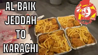 AL BAIK from Jeddah to Karachi | First Time Ever | Al Baik Saudi Arabia | Chicken Broast