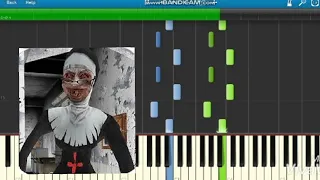 Evil Nun OST Main Menu Music Piano Synthesia