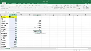 4-- Excel العمليات الحسابيه وكتابة المعادلات