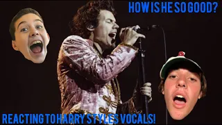 BEST SINGER IN 1D!? Harry Styles Vocals Had us SHOOK