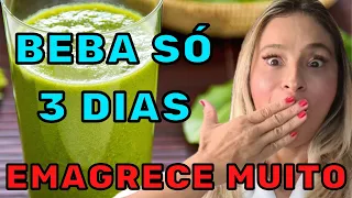 NÃO BEBA MUITO QUE EMAGRECE MESMO! PERDE A BARRIGA E DESINCHA EM 3 DIAS!