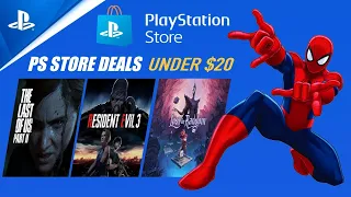 PlayStation Store Deals Under $20 - Best PS4 PS5 Game Discounts Right Now (PSN SALE DEALS)