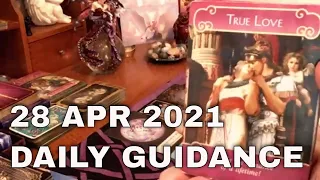 Daily Tarot Reading / Angel / Spirit Messages for 28 April 2021