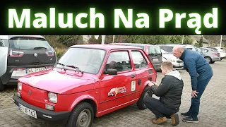 Maluch na prąd. Fiat 126 z baterią litową 11kWh