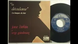 SERGE GAINSBOURS & JANE BIRKIN    (  la decadance  )   1971