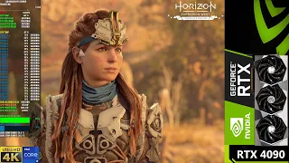 Horizon Forbidden West Very High DLAA + FG 4K | RTX 4090 | i9 14900KS