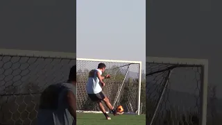 Crazy Topspin Freekick