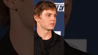 Evan Peters about the librarian scene in American Animals #evanpeters #shorts
