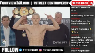 Butaev vs Stanionis WEIGH IN | MUST Fight Spence Ugas Winner UNLESS Bud Crawford UNDISPUTED!