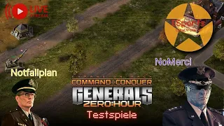 Cyborg Mirror Match | Notfallplan vs  NoMerci | Command and Conquer Stunde Null | Testspiele