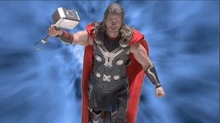 THOR LIGHT ARMOR VERSION HOT TOYS REVIEW THE DARK WORLD