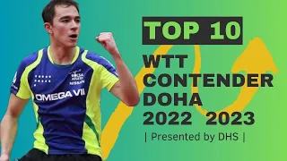 Top 10 Points 2022-2023 #wtt contender Doha by #dhs2023