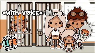 I Put My Evil Neighbour In Jail! 😱|| *WITH MY VOICE* 📢 || Toca Boca Family Roleplay 💝