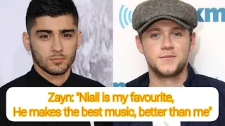 Zayn Malik admits that Niall Horan is his favorite and makes best solo music | One Direction
