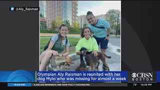 Aly Raisman Reunited With Missing Dog, Thanks 'Heroes' Who Found Him