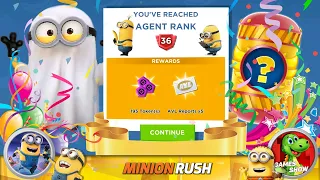 NEW AGENT RANK Minion Rush Despicable Me Expert Prize Pod gameplay walkthrough ios & android