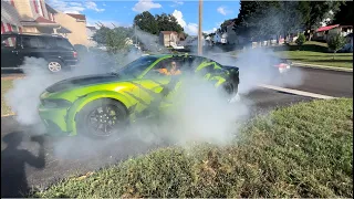I LET MOMMA 1K DRIVE THE 900HP HELLCAT…SHE DID A BURNOUT