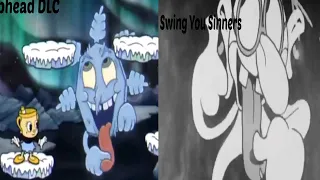 Cuphead DLC Swing You Sinners reference