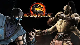 #Mortalkombat9 Mortal Kombat  9 GORO & SUBZERO VERY HARD EXPERT GAMEPLAY  Tag Ladder  Gameplay