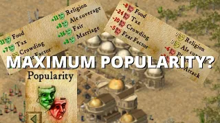 Highest/Lowest POPULARITY you can get? - Stronghold Crusader
