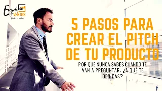 5 pasos para crear el pitch perfecto - Escuela de ventas. #pitch #pasos #emprendedores